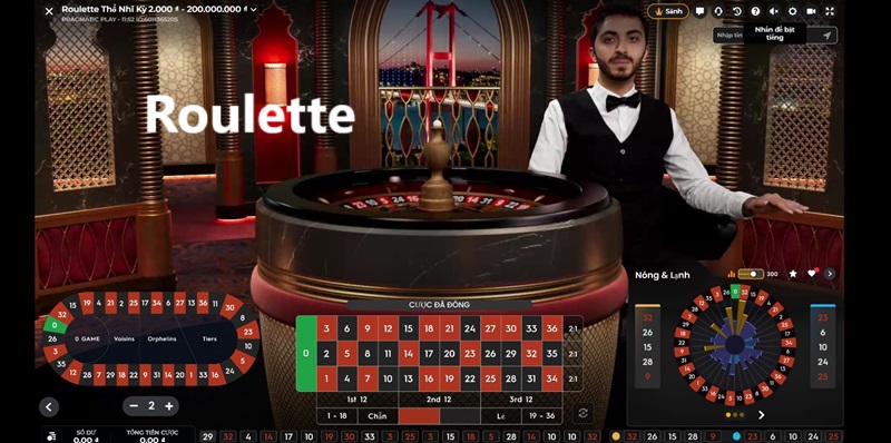 Live Casino UK88 3 Roulette